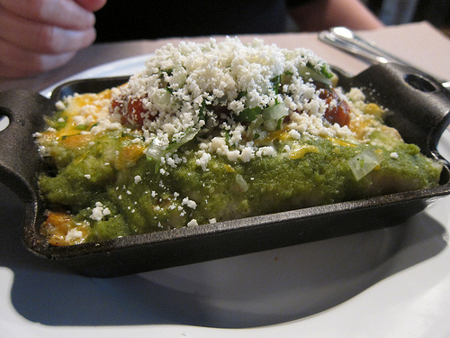 green chile chicken enchiladas