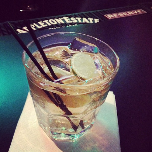 Mr. Brown's Lounge - bourbon & tonic