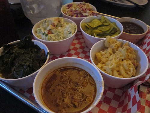 tray of sides