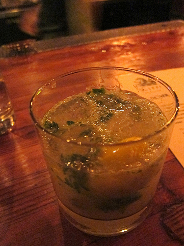 mugwort caipirinha