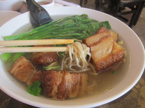 pork belly noodles