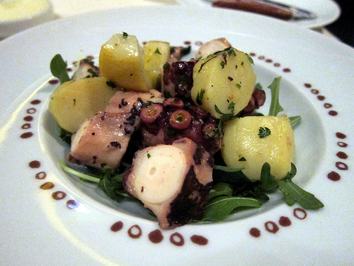 octopus salad