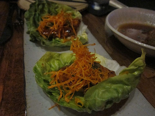 paiche lettuce cups