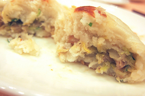 inside of the Shanghai buns