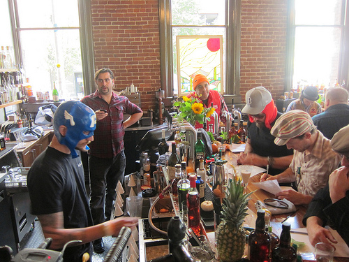 Steve Schneider, one of the two Steves featured in Hey Bartender