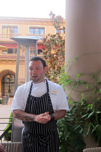 Chef Freddy at Scarpetta