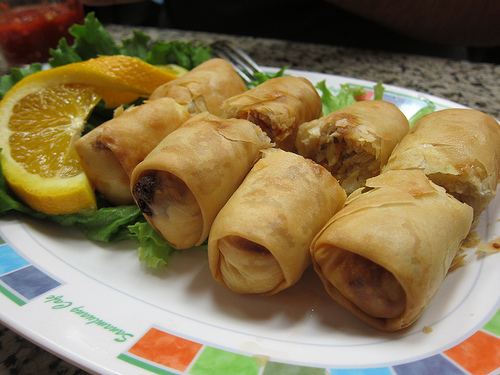 egg rolls
