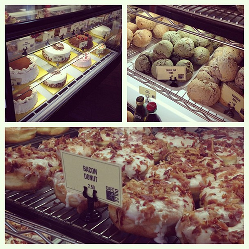 Cafe Dulce- bacon donut