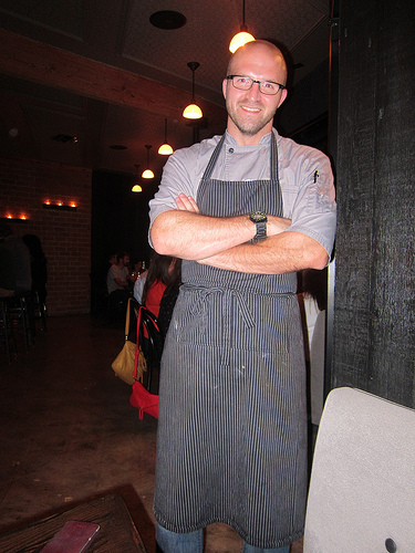 Chef Kyle Schutte at Corner Door