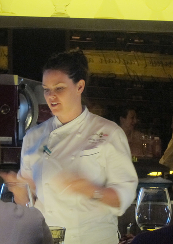 Chef Mette Williams at Culina