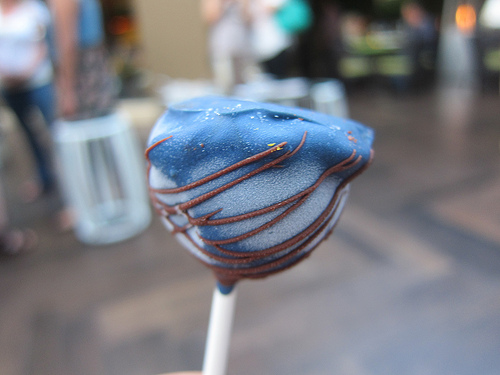 chocolate ice cream pop