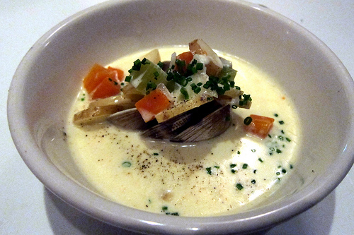 clam chowder