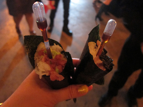 hand rolls from Katsuya