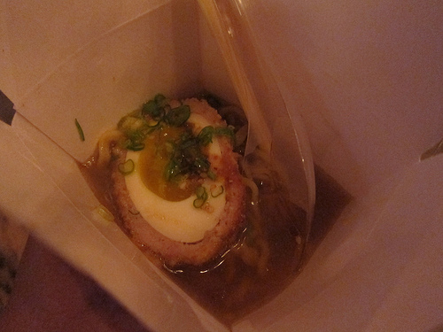 chicken ramen from Katsuya