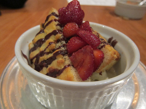 strawberry brick toast