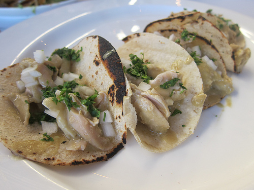 chicken tacos