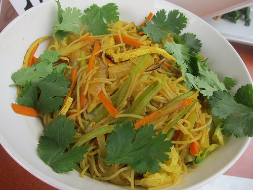 curry rice noodles