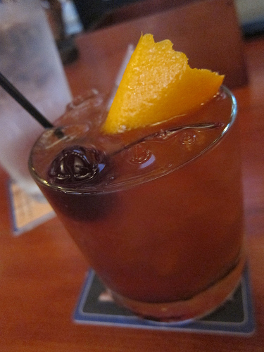 Rittenhouse 100 Rye Old Fashioned at The Pine Box