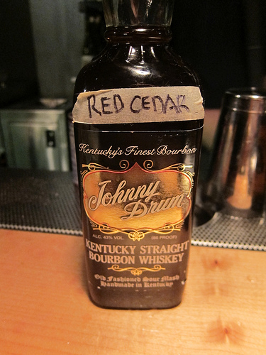 Red Cedar infused whiskey