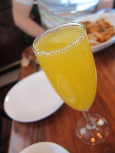 bottomless mimosas