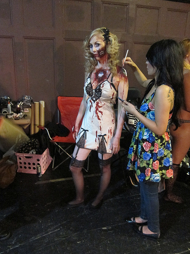 getting the zombies ready