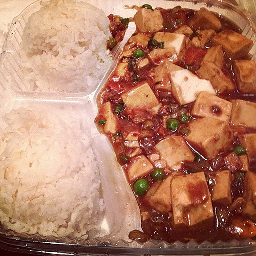 (vegetarian) mabo tofu from Beijing House