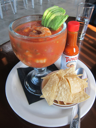 shrimp and octopus coctel