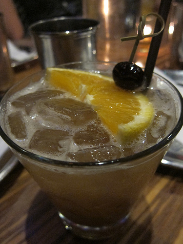 Tamarind Whiskey Sour with Hudson Baby Bourbon
