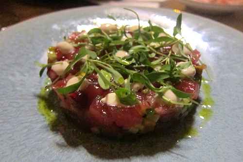 ahi tuna tartare