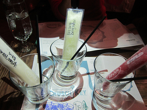 frozen cocktail pops