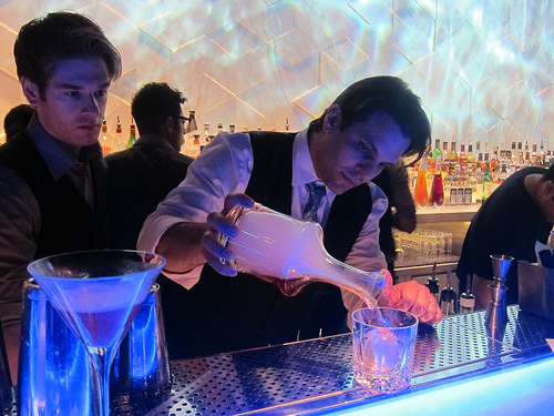 Smoked Negroni at Hakkasan