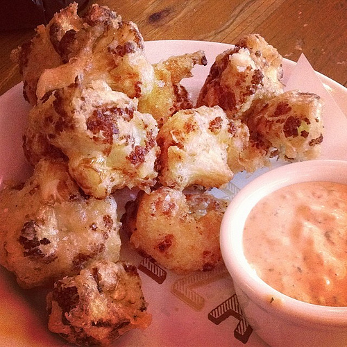 cauliflower fritti