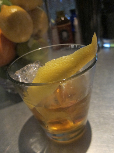 barrel-aged Martinez