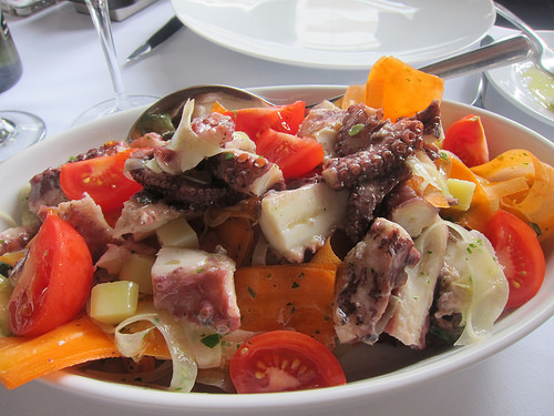 octopus salad