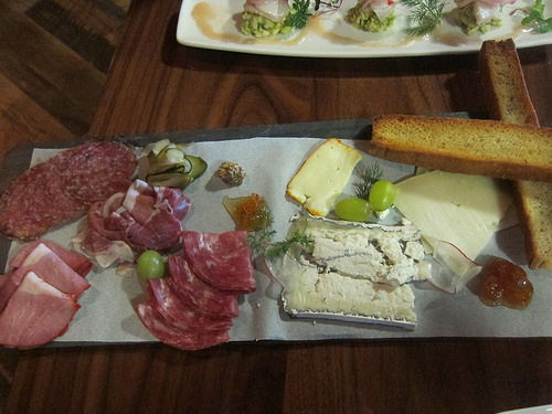 meat and cheese plate