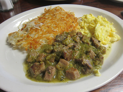 carne con chile verde