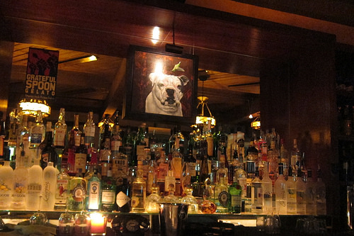 The bar at La Grande Orange