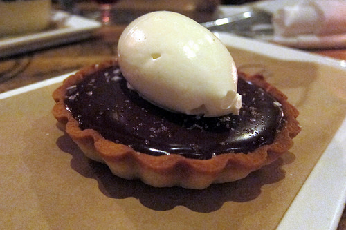 chocolate tart
