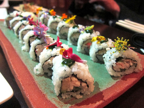 assorted sushi rolls