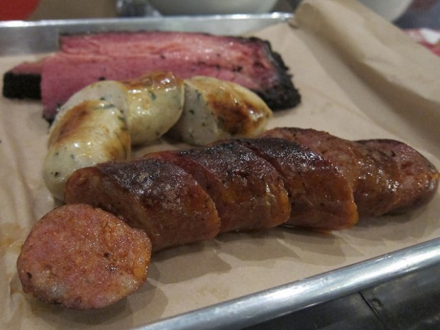 pastrami and sausages