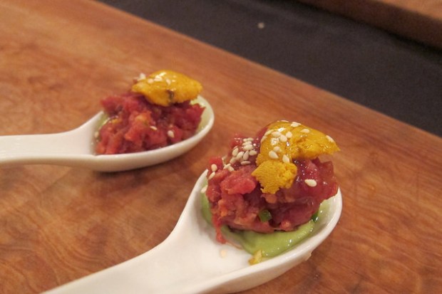 pork tartare from Walter Manzke of Republique