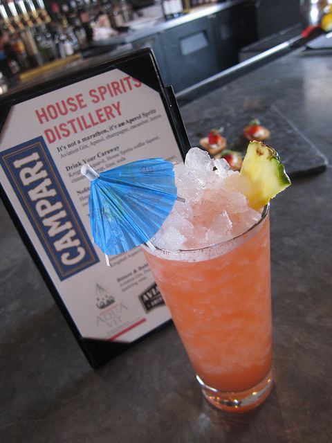 Campari and House Spirits party