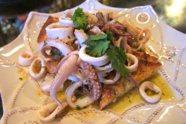 calamari toast