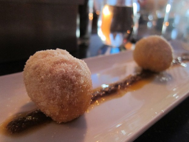 lobster beignets