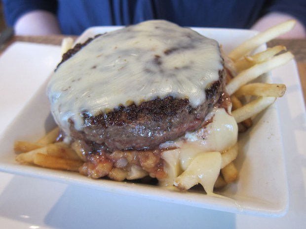 poutine burger