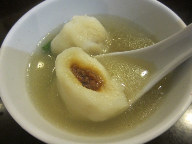 meat stuffed fishball