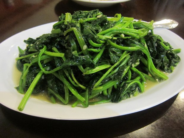 spinach with garlic