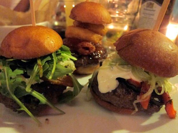 sliders at Pono 