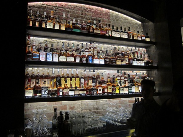 whiskey at Chestnut Club