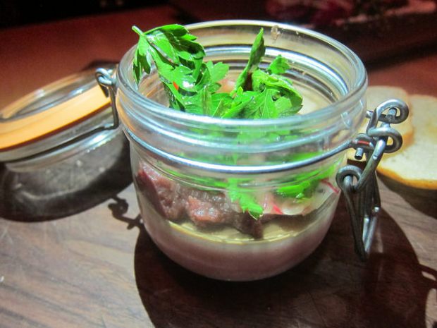 chicken liver mousse